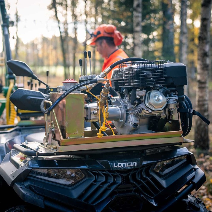 Forstanhänger Quad FT42DFR-2T
