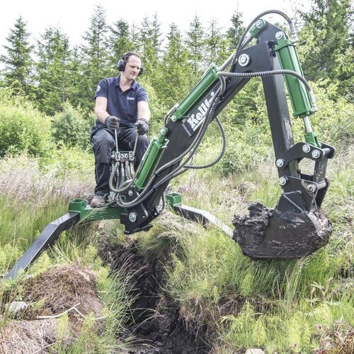 Anbaubagger für Quad