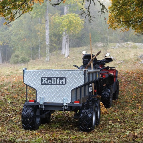 Kippanhänger Quad 1420 kg mit elektrohydraulischer Kippfunktion