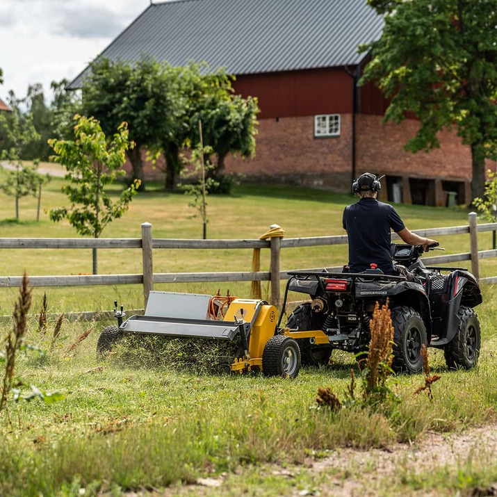 Elektro-Quad-Mulcher