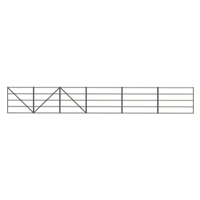 Weidepanel 7,80 m, Kombi Flex