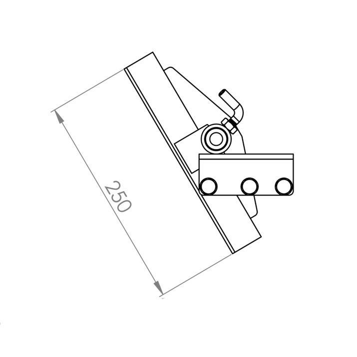 Seitenkratzer für Hofegge Quad GH2UG