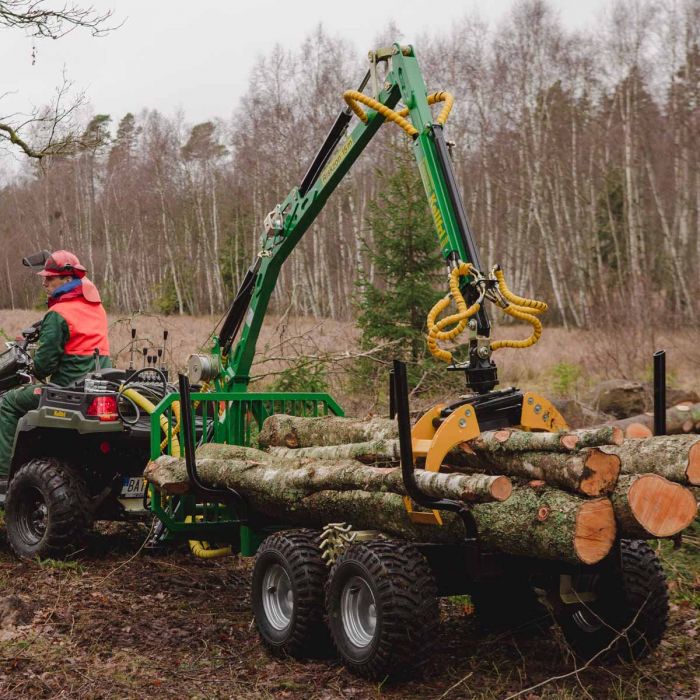 Forstanhänger Quad 2 Tonnen, Paket 10