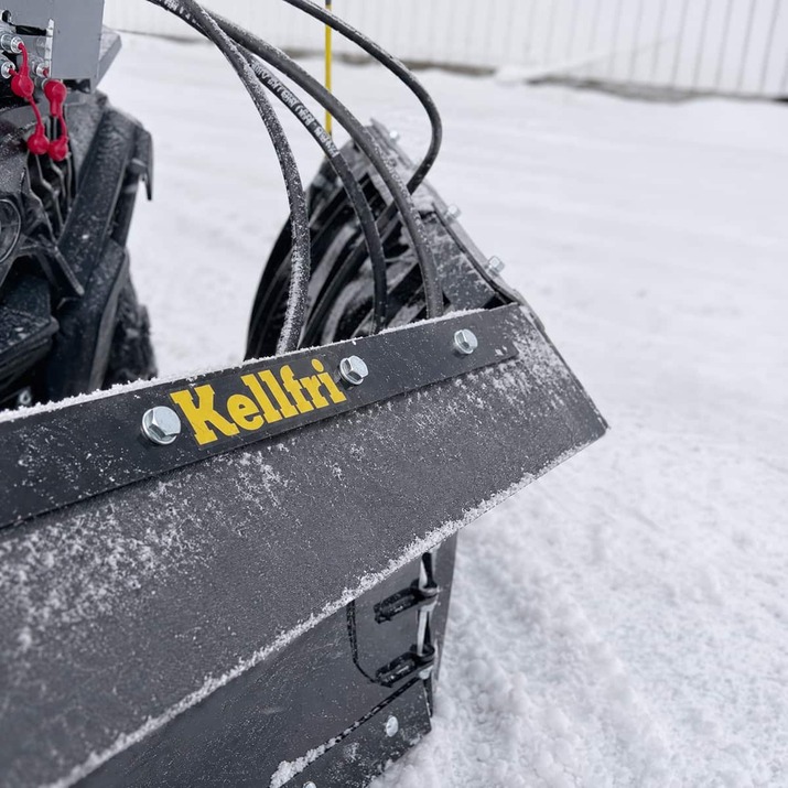 V-Form Schneepflug für Quad 150 cm mit Hydraulikaggregat und Zylinder