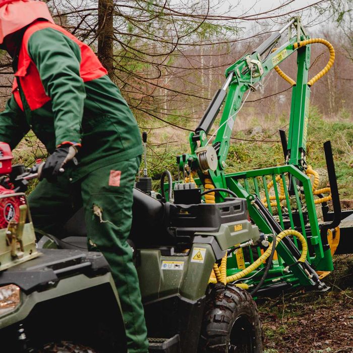 Forstanhänger Quad 2 Tonnen, Paket 10