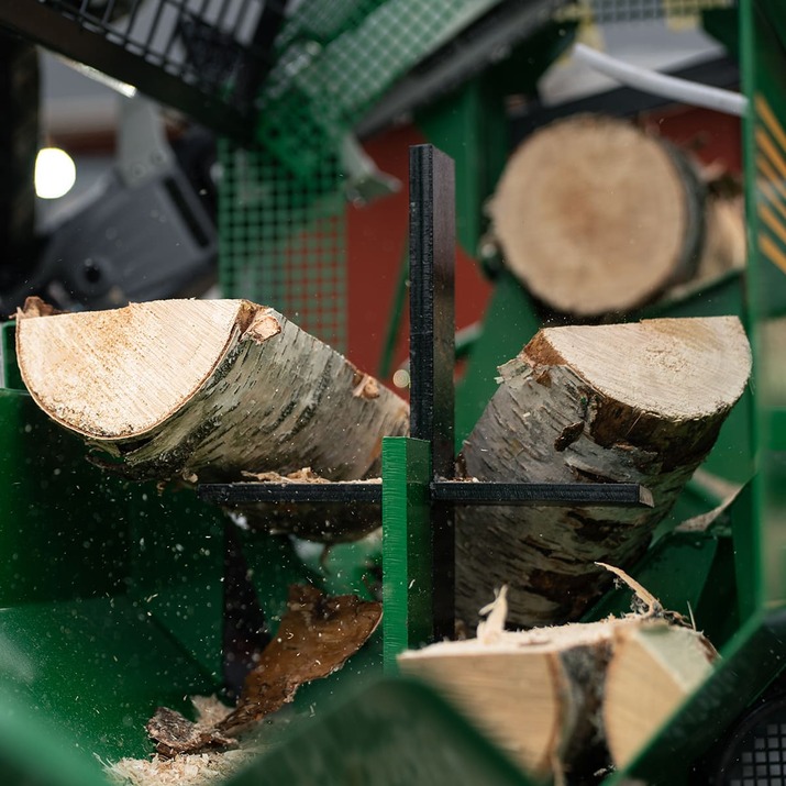 Holzschneidspalter mit Elektro antrieb