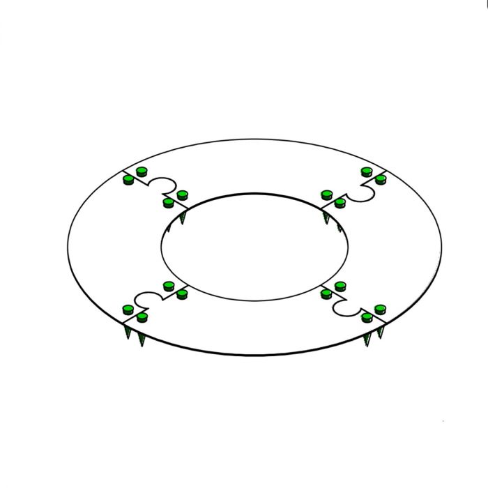 Baumring, Metall