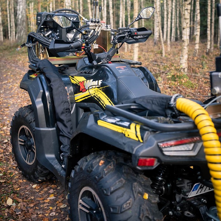 Forstanhänger Quad FT36-2T