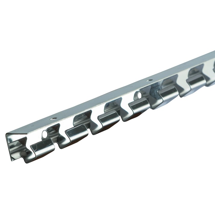 Schiene für PVC-Streifenvorhang 1,25 m