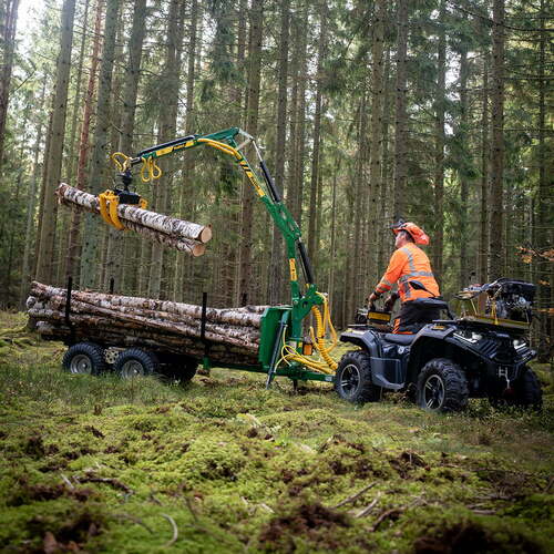 Forstanhänger Quad FT36DFR-2T