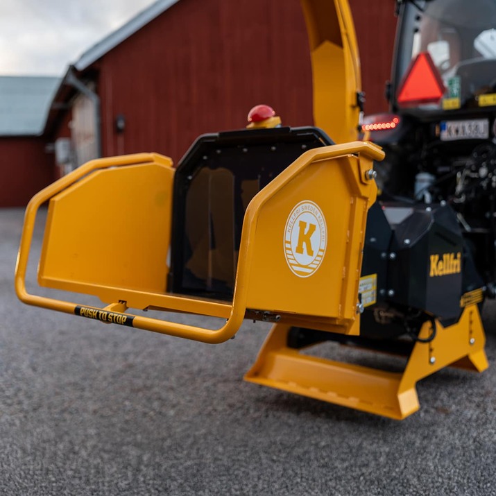 Häcksler 150, mit Antistress hydraulische Zuführung