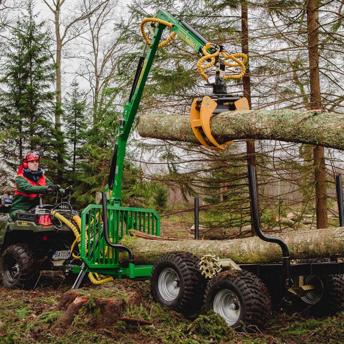 Forstanhänger Quad 2 Tonnen, Paket 10