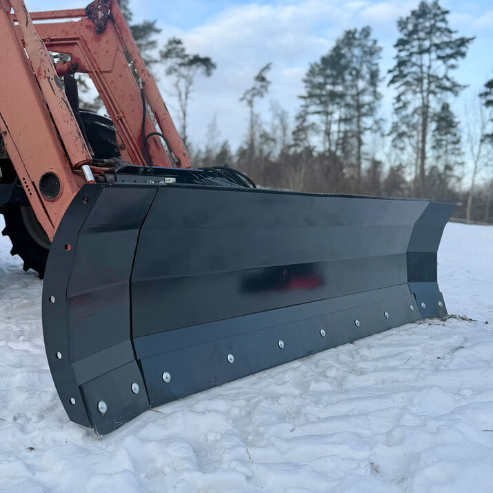 Schneeschild 2,5 m, mit verschraubter kleine BM-Aufnahme