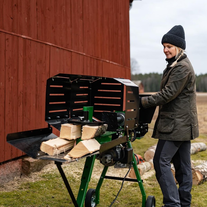 Holzspalter mit Elektroantrieb, 7 t, 50 cm