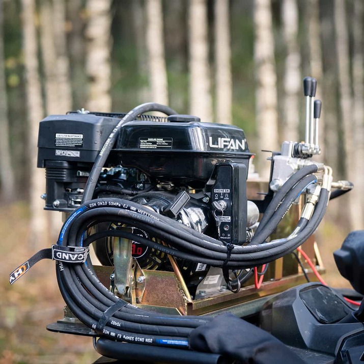 Forstanhänger Quad FT36-2T