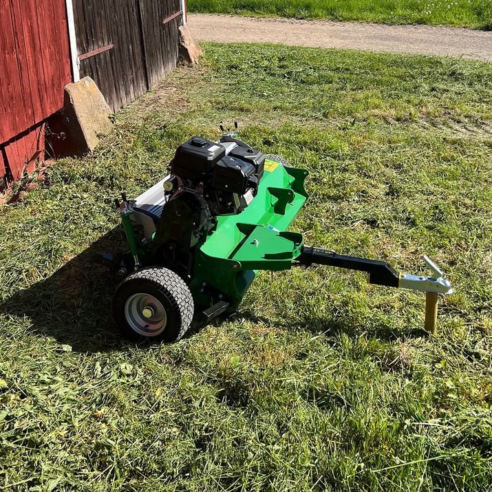 Quad-Mulcher mit Klappe und E-Starter, 1,5 m, 15 PS