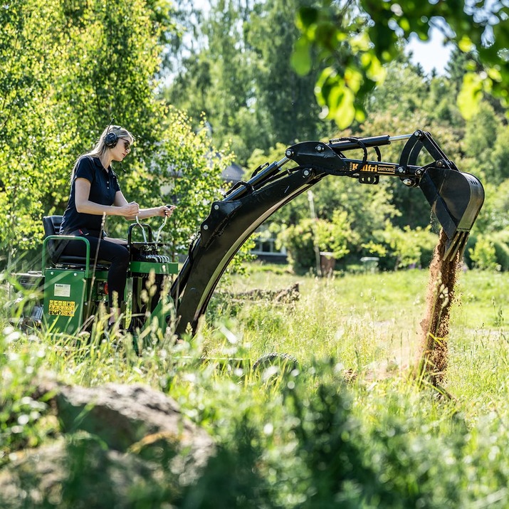 Anbaubagger 360 für Quad