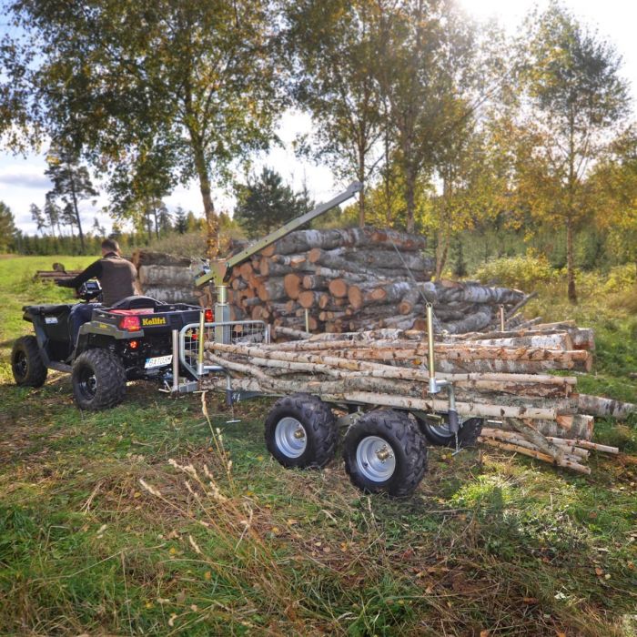 Stützensatz für Forstanhänger Quad