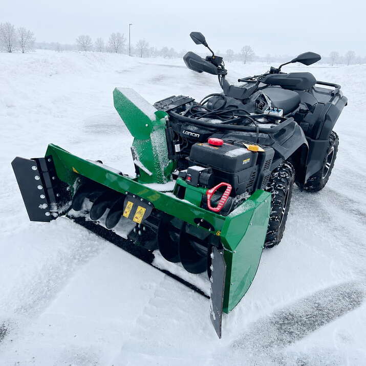 Schneefräse für Quad 1,3 m