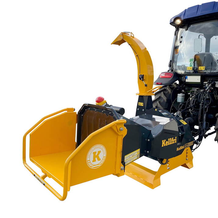 Häcksler 150, mit hydraulische Zuführung