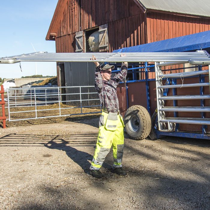 Fanggitter aus Aluminium mit U -förmigen Füßen