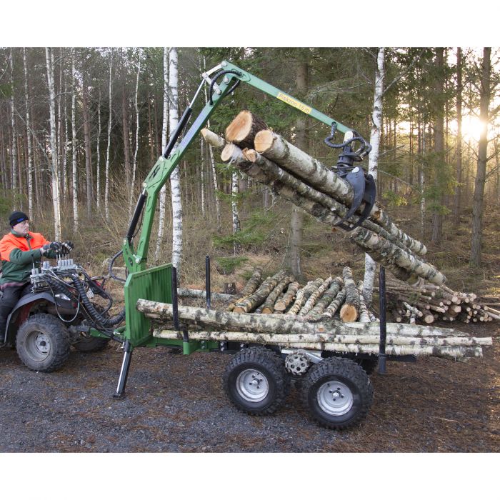Forstanhänger Quad 2 Tonnen, Paket 3