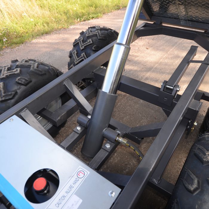 Kippanhänger Quad 1420 kg mit elektrohydraulischer Kippfunktion