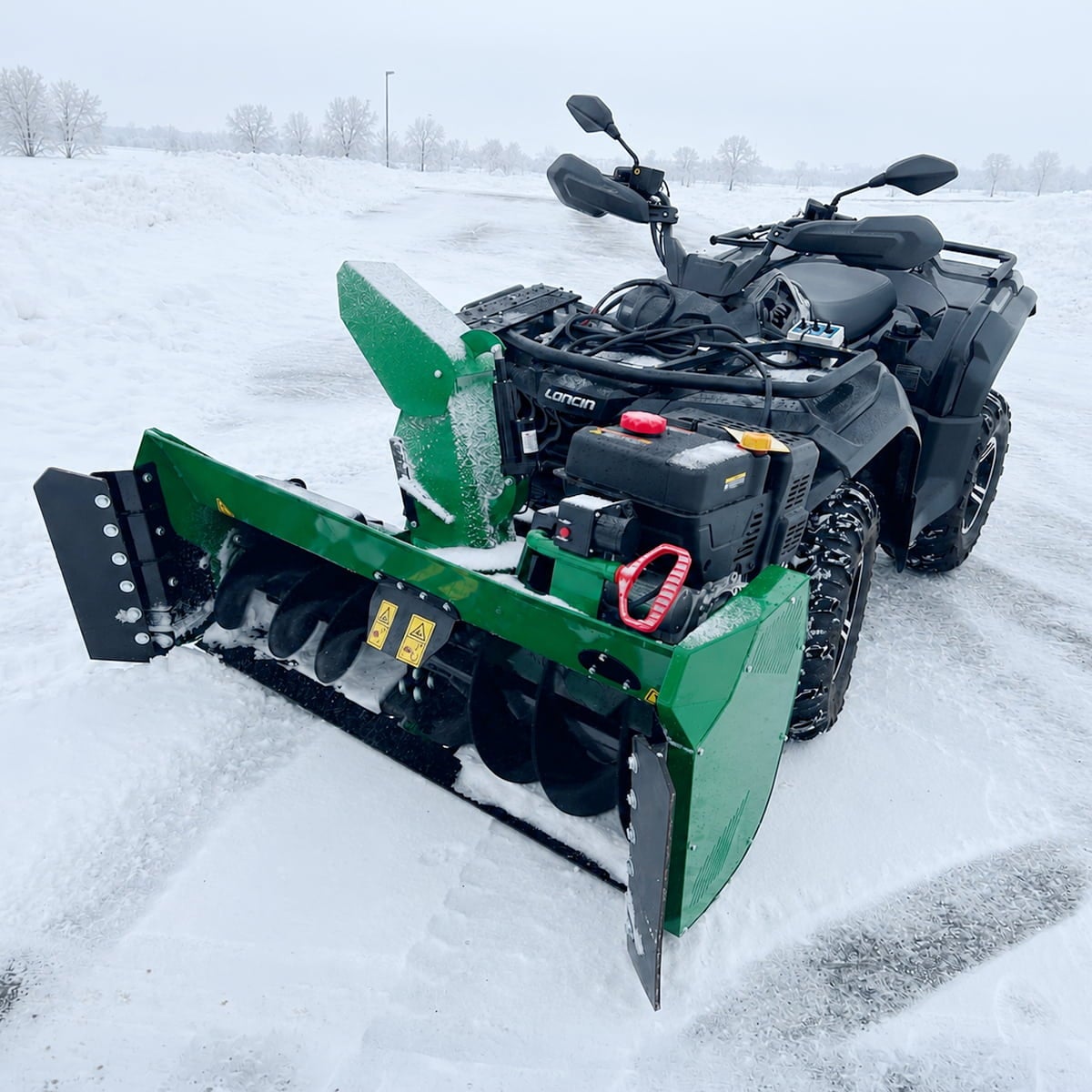 Schneefräse für Quad 1,3 m