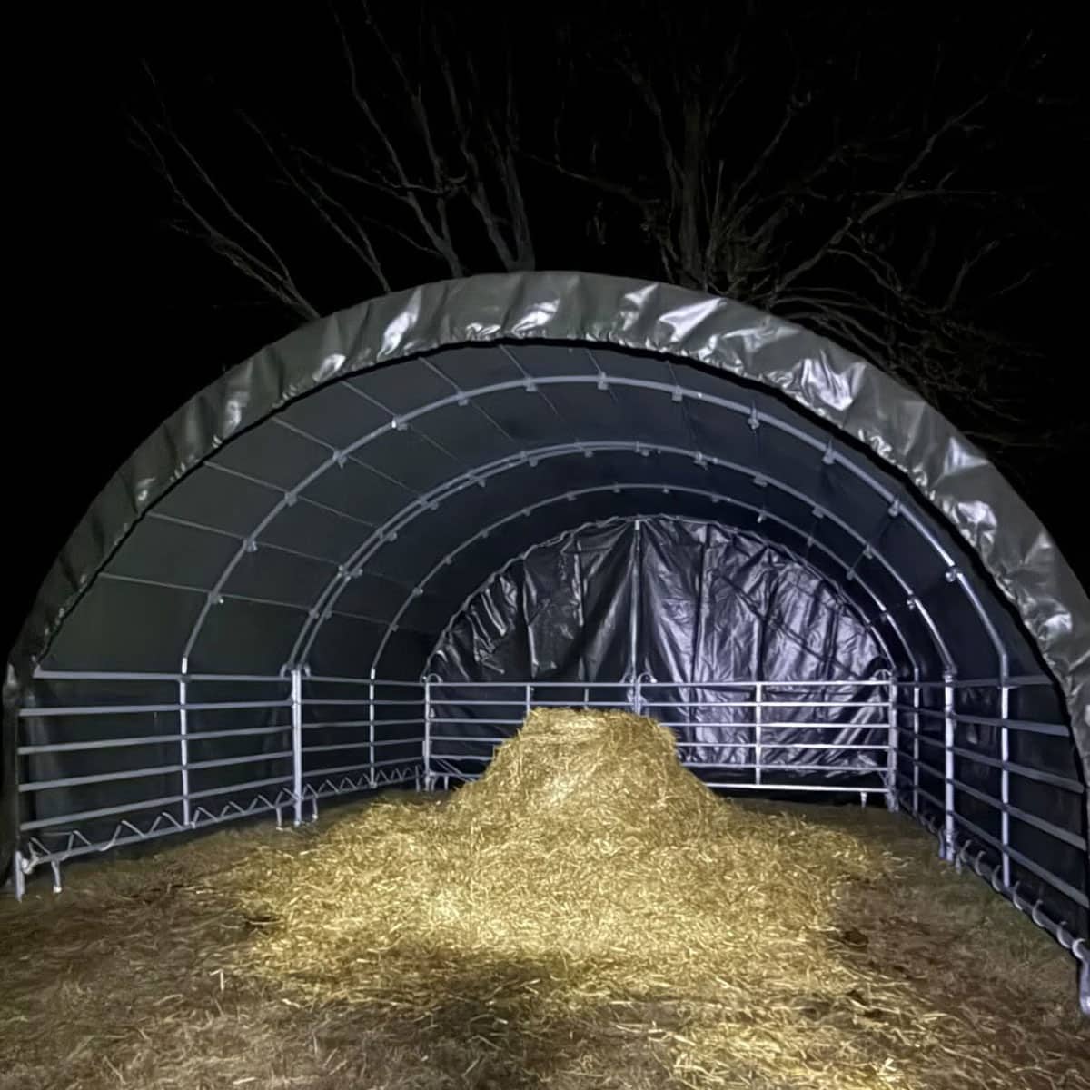 Windschutz 6 x 6 m