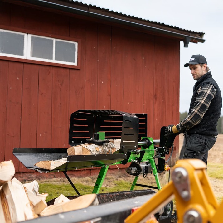 Holzspalter mit Elektroantrieb, 7 t, 70 cm