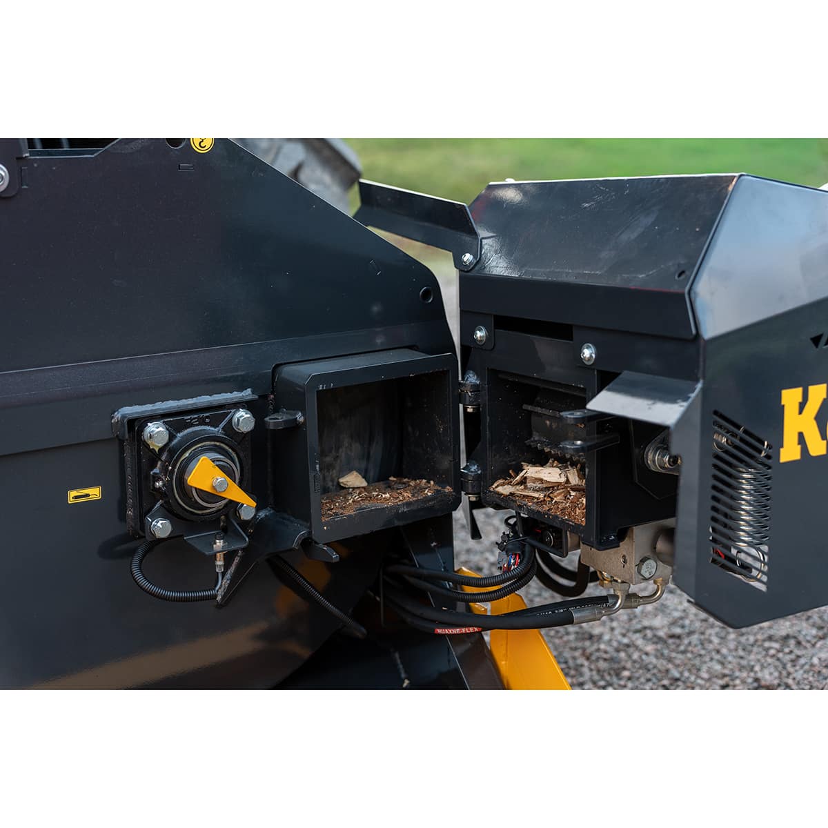 Häcksler 150, mit Antistress hydraulische Zuführung