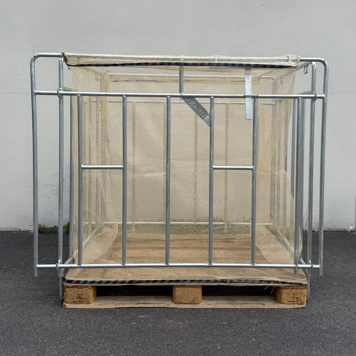 Brennholzsackständer für Europool- und Hydro-Paletten