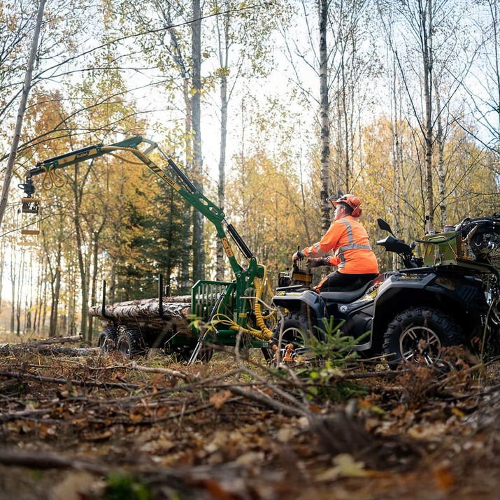 Forstanhänger Quad FT42DFR-2T