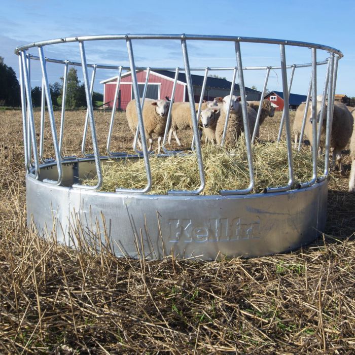 Heuraufe für Schafe , 24 Fressplätze