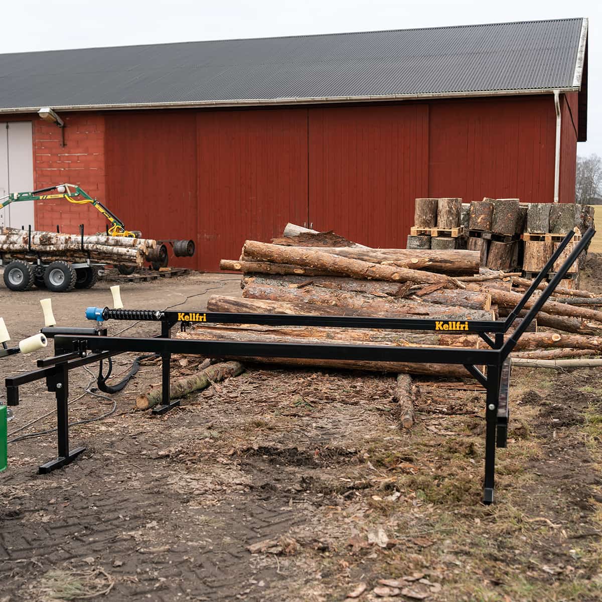 Hydraulischer Zuführtisch