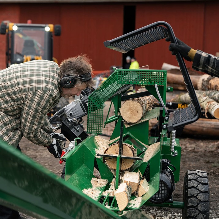 Holzschneidspalter mit Elektro antrieb