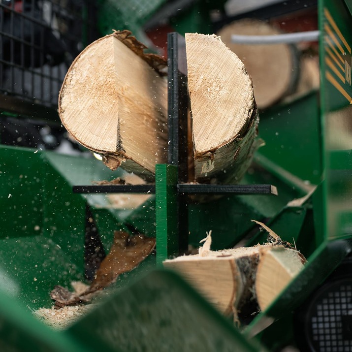 Holzschneidspalter mit Elektro antrieb