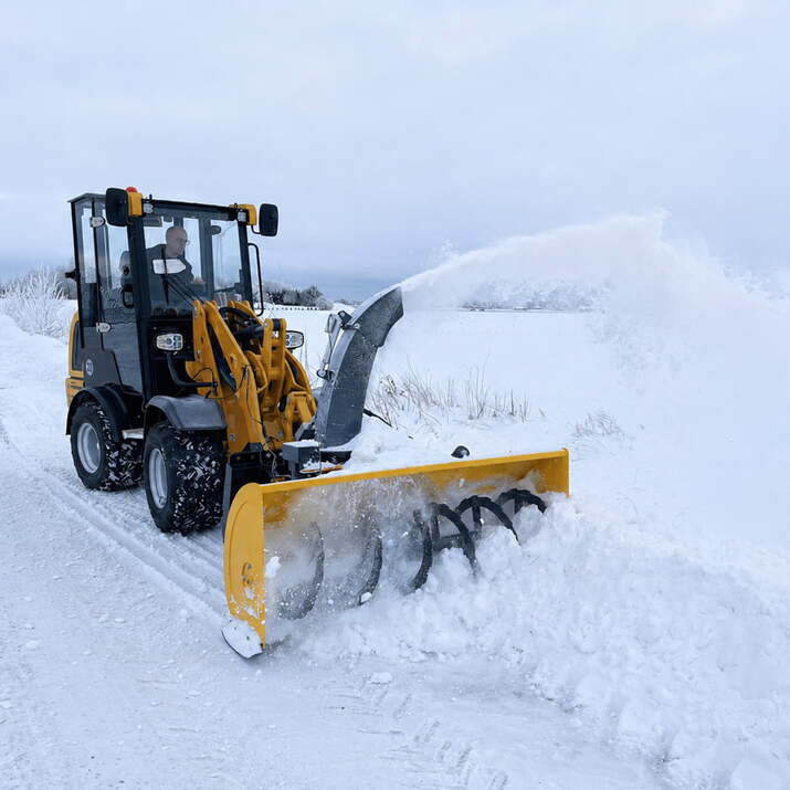 Schneefräse hydraulisch 1,5 m, mit verschraubter Trimaaufnahme
