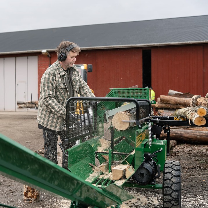 Holzschneidspalter mit Elektro antrieb