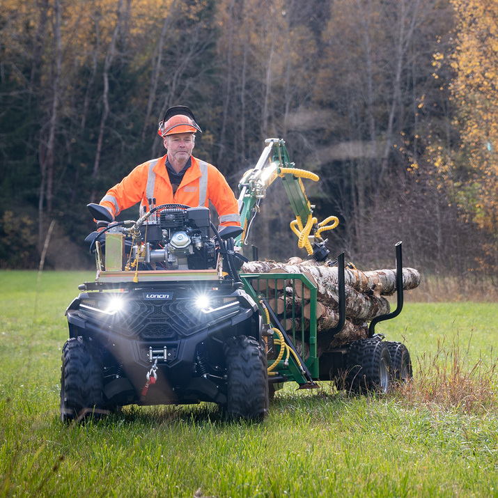 Forstanhänger Quad FT42DFR-2T