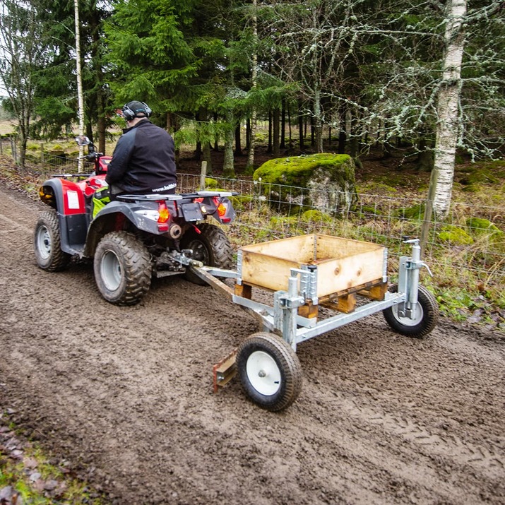 Planierschleppe Quad