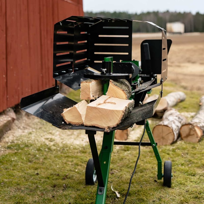 Holzspalter mit Elektroantrieb, 7 t, 50 cm
