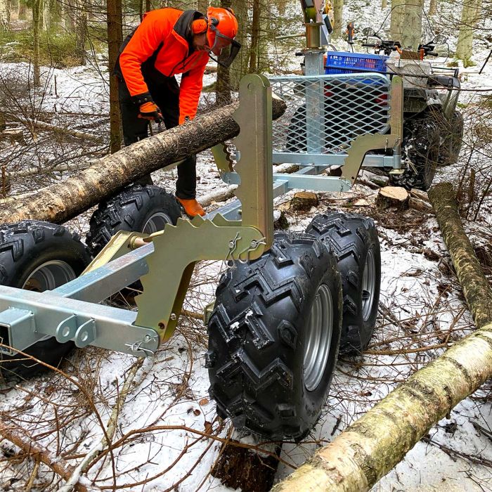 Kipp- und Forstanhänger ATV PRO, Tower2+