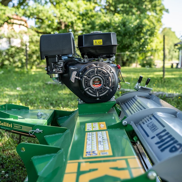 Quad-Mulcher mit Klappe, 1,2 m, 15 PS