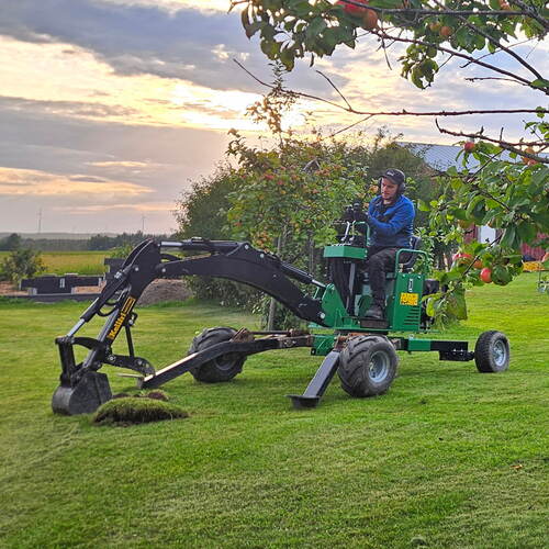 Anbaubagger 360 für Quad