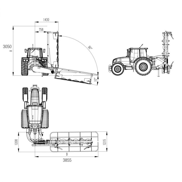 Kreiselmähwerk 2,4 m