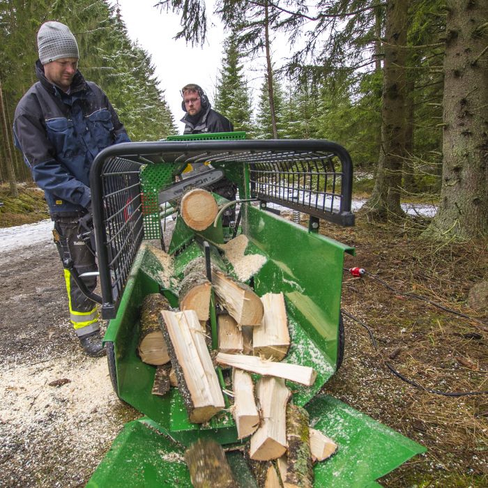 Holzschneidspalter mit Elektro antrieb