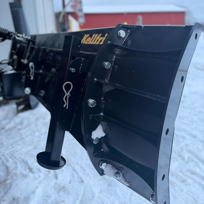 Schneeschild 2,5 m, mit verschraubter kleine BM-Aufnahme