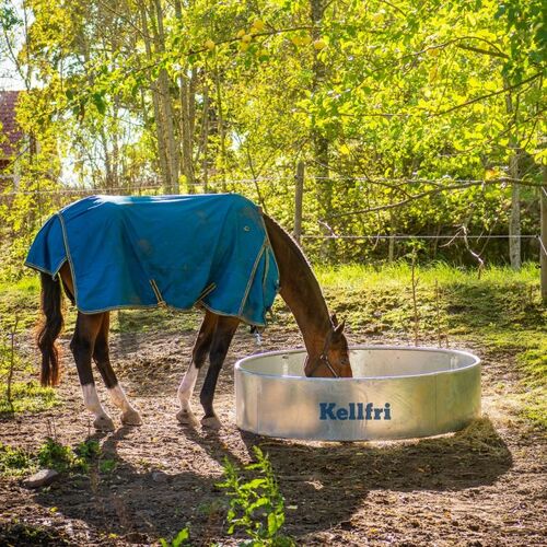 Rundraufe für Pferde und Rinder, 1,8 m, 4-teilig