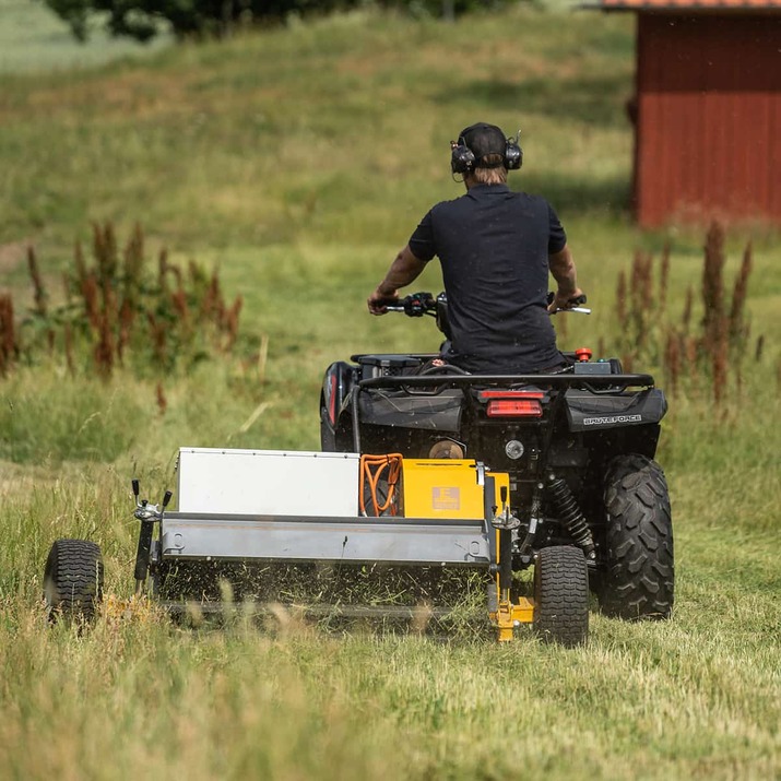 Elektro-Quad-Mulcher